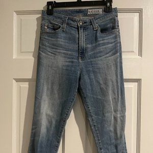 AG Adriano Goldschmied AG-ED Denim High Rise Vintage with Raw Hem - 27R
